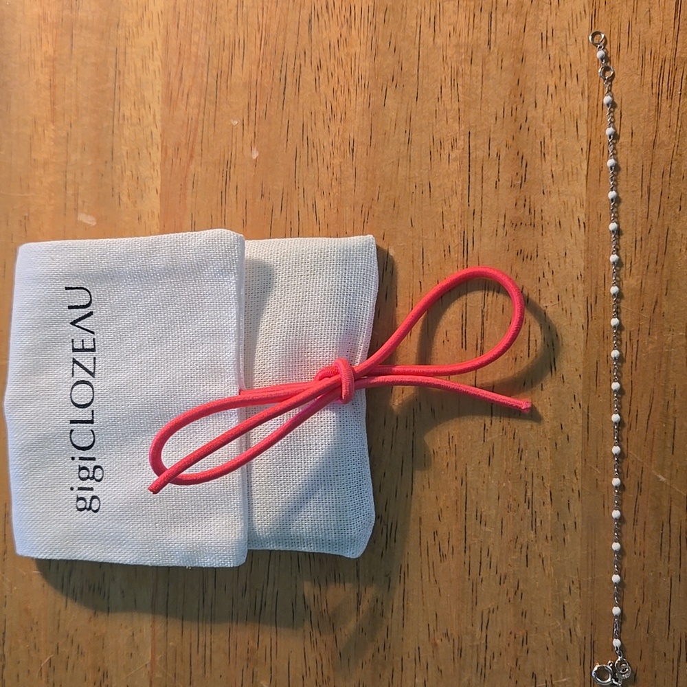 Gigi Clozeau White Gold Classic Bracelet NEW